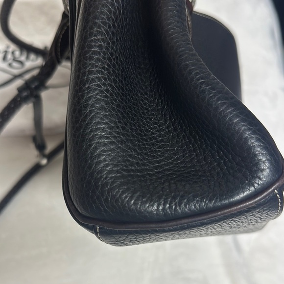 Vintage Brighton Black Shoulder Bag Classic Design with Dustbag - Picture 15 of 16